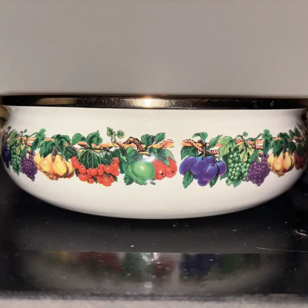 Stock Pot Tabletops Unlimited Kensington Garden 3 Qt W/Lid 10.25